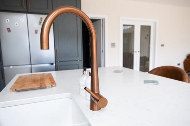 Classic style painted shaker kitchen