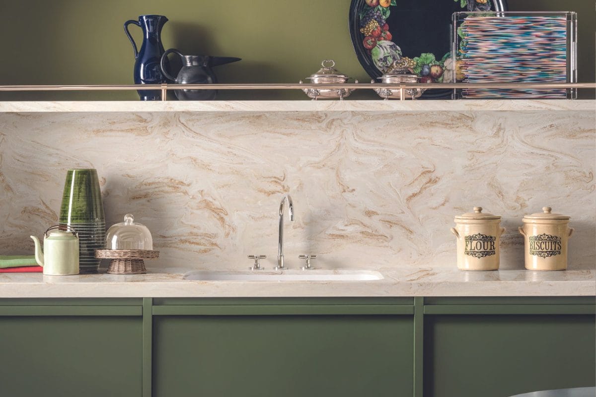 Corian splashback