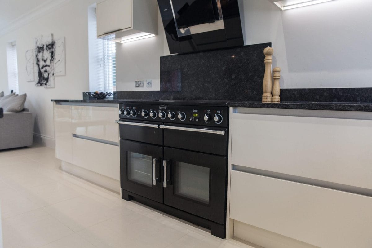 Rangemaster oven and Elica cooker hood