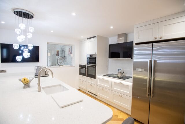 Classic painted shaker kitchen