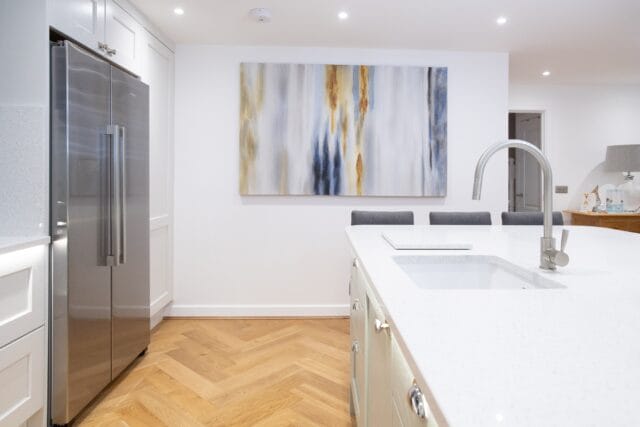 Classic painted shaker kitchen