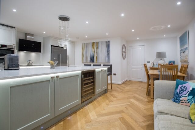 Classic painted shaker kitchen