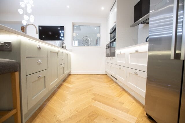 Classic painted shaker kitchen
