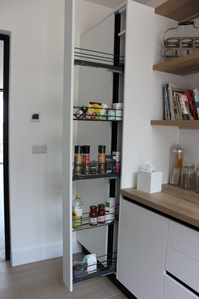 Large, open plan kitchen