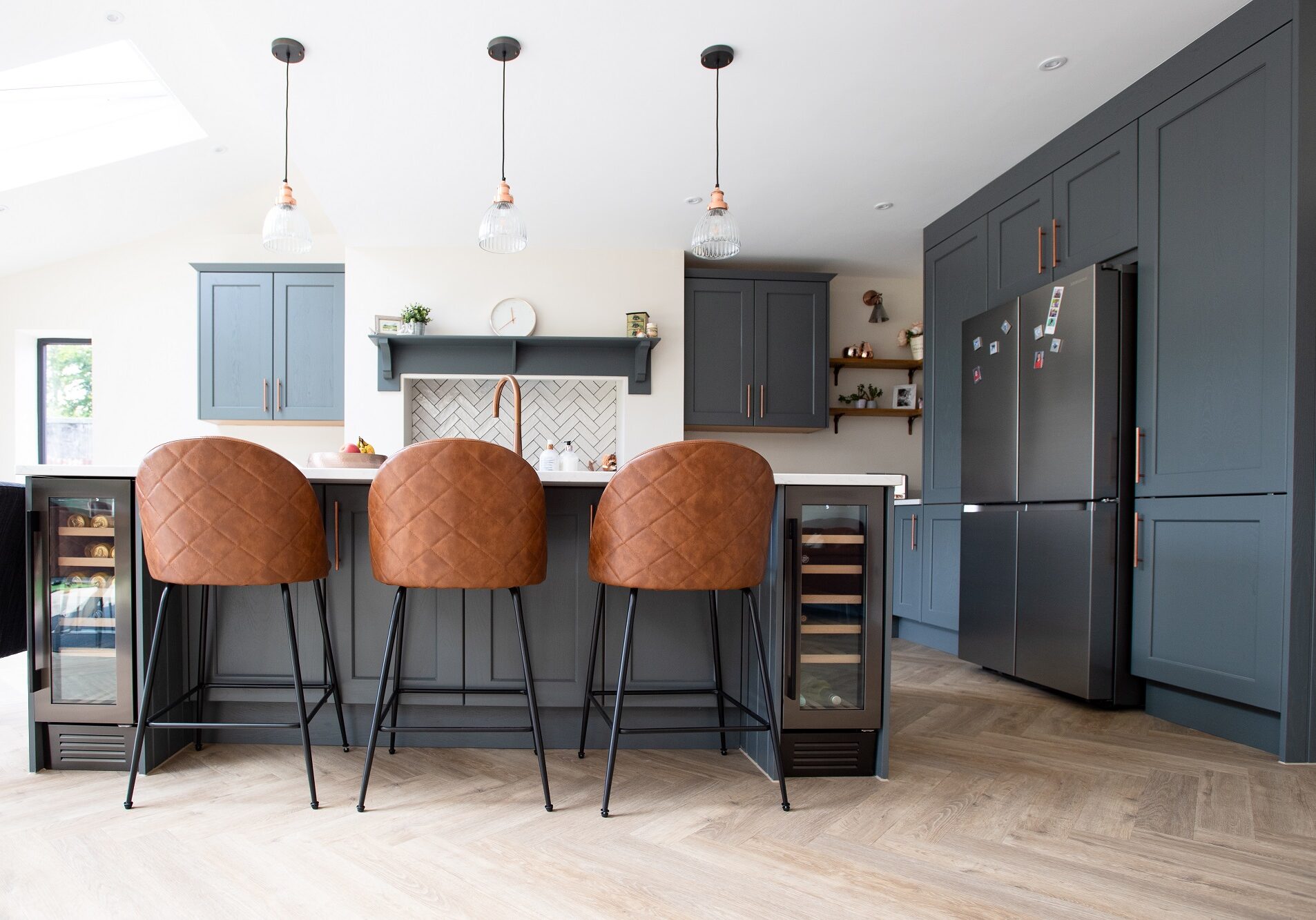 Classic style painted shaker kitchen